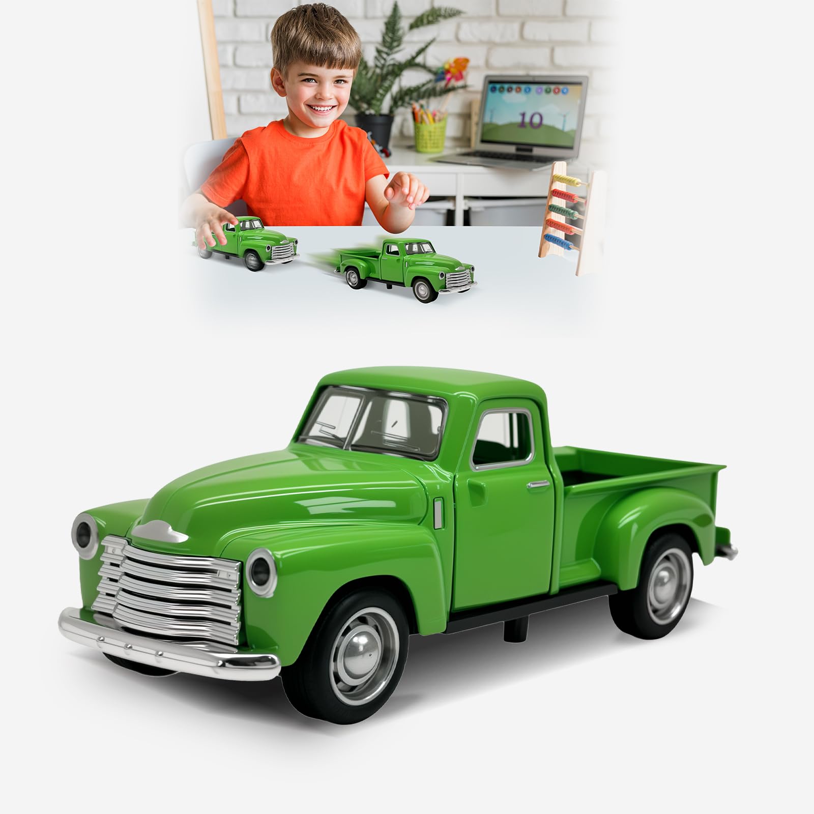 ミニカー Green light Pickup/ Truck Set 1:64 GreenLight *DUALLY DRIVERS 15* Yellow 1982 Dodge Ram D